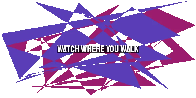 Watch Where You Walk: Navigating the Christian Journey in 2023