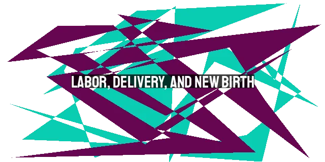 Labor, Delivery, and New Birth: A Spiritual Journey