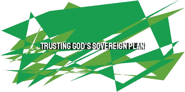 Trusting God's Sovereign Plan: The Ultimate Birth Experience