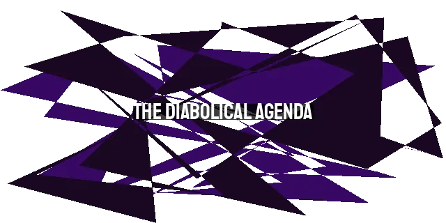 The Diabolical Agenda: Unveiling the Twisted Truth Behind Marriage