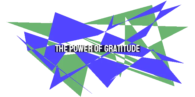 The Power of Gratitude: Overcoming Lust with Thankfulness
