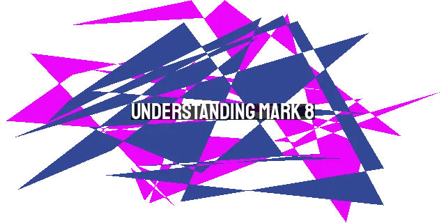 Understanding Mark 8:34-38: Denying Yourself for More Delight