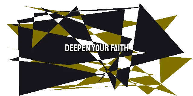 Deepen Your Faith: Moving from Head Knowledge to Heart Transformation