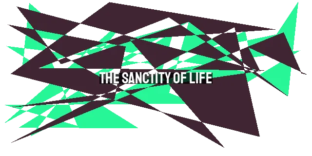 The Sanctity of Life: A Biblical Perspective on End-of-Life Care