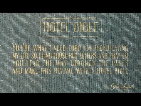 Hotel Bible by Chris August