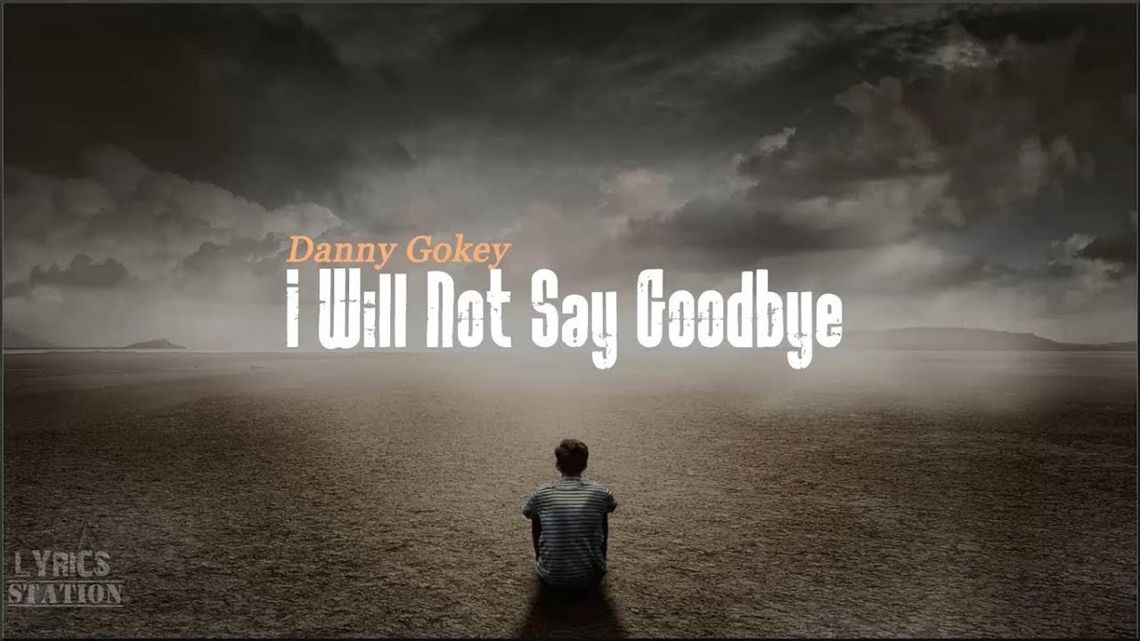 I Will Not Say Goodbye by Danny Gokey