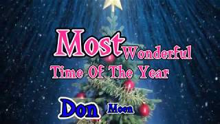 It's The Most Wonderful Time Of The Year by Don Moen