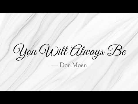 You Will Always Be by Don Moen