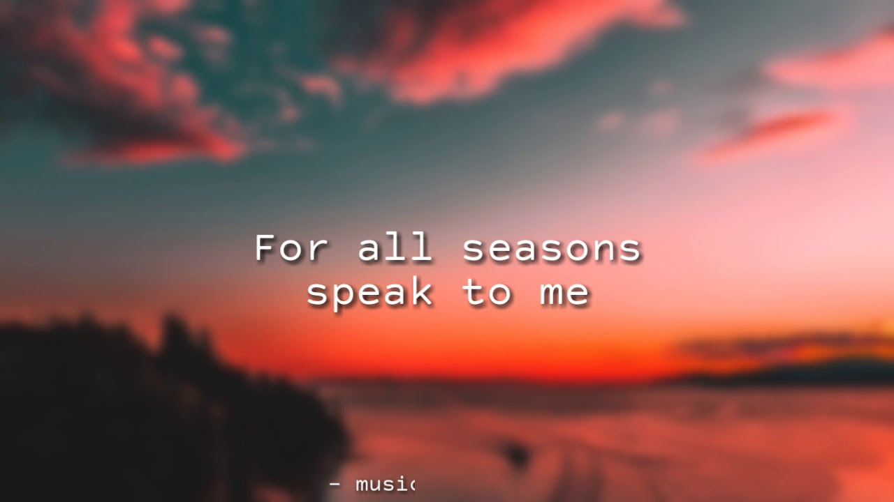 Speak To Me by For All Seasons