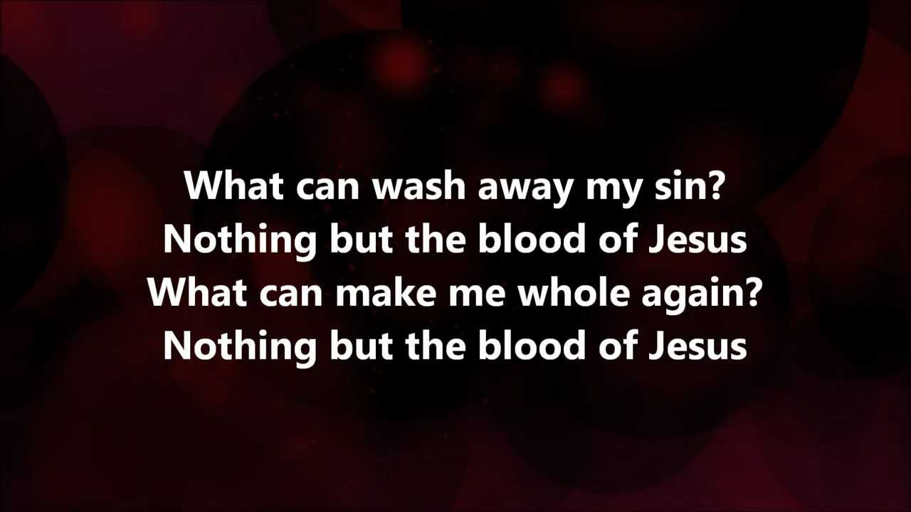 Nothing But The Blood by Jesus Culture