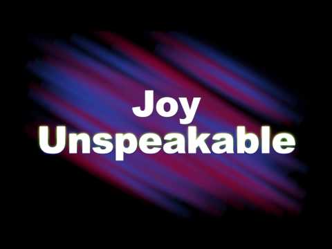 Joy Unspeakable by Mandisa