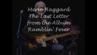 Last Letter by Merle Haggard