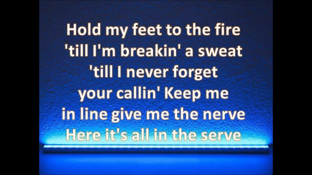 All In The Serve by Michael W. Smith