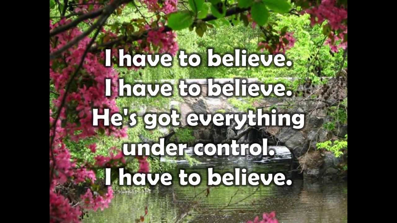 I Have To Believe by Rita Springer