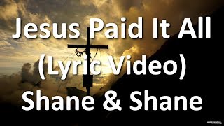 Jesus Paid It All