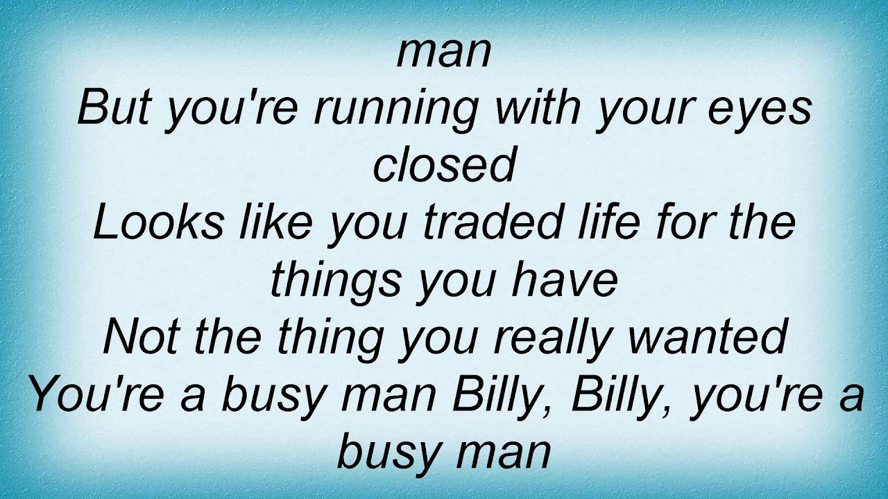 Busy Man by Steven Curtis Chapman