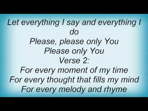 Please Only You by Steven Curtis Chapman